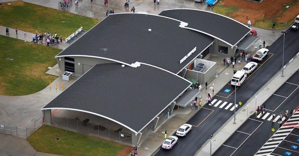 Roma Airport Roof Construction